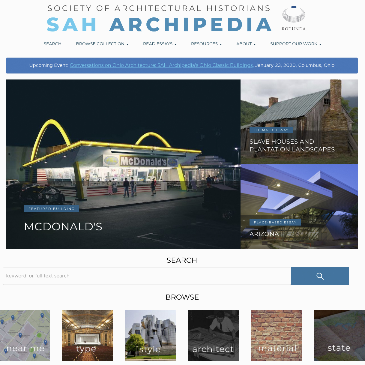 SAH Archipedia project
